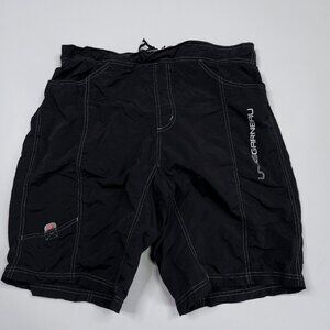 Louis Garneau Mens E12 Baggy Cyclo Shorts Mesh Lined & Padded 10.5" L 34